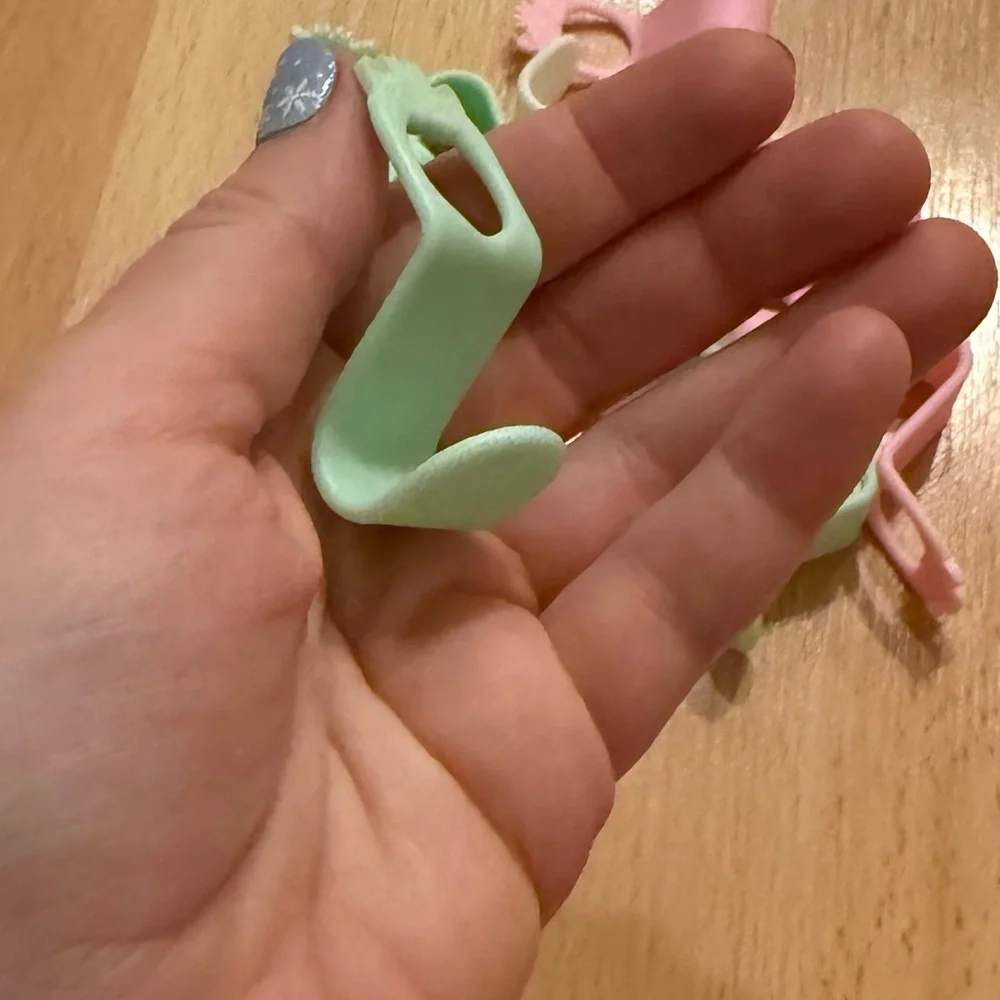 Colorful Plastic hanger extenders 15 total